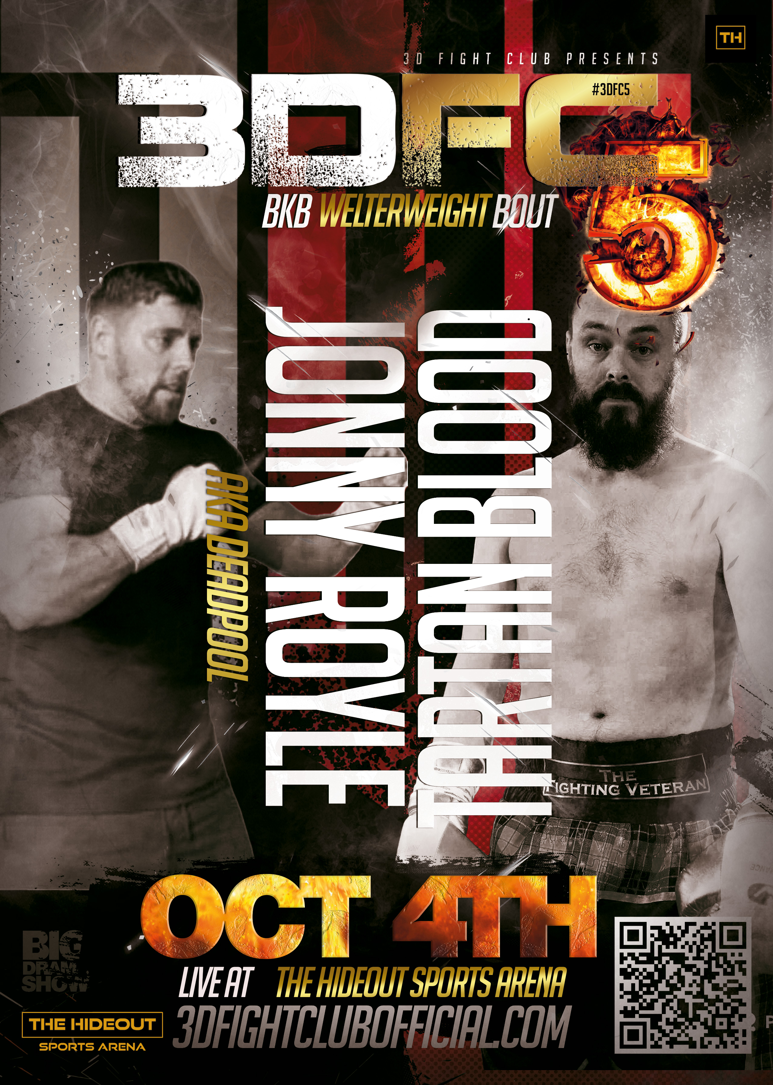 3DFC5-event-posterj-jonny-deadpool-royle-vs-tartan-blood - Media Gallery